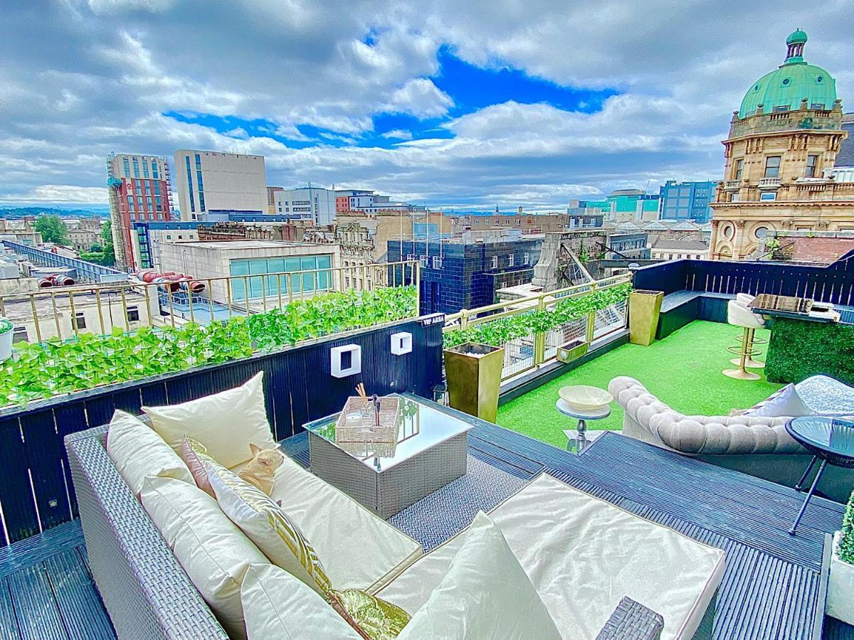 Glasgow Two Bedroom Penthouse Dış mekan fotoğraf