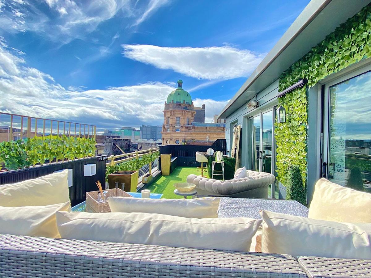 Glasgow Two Bedroom Penthouse Dış mekan fotoğraf