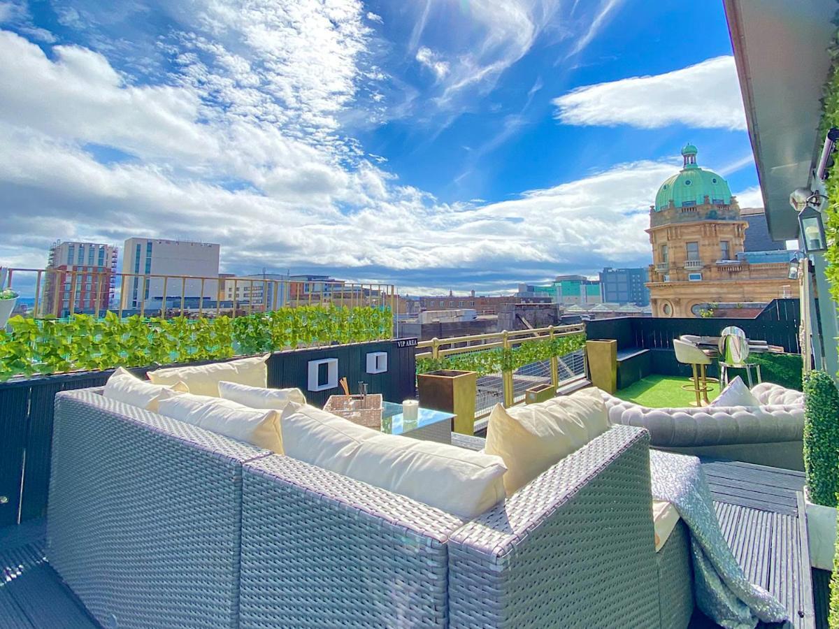 Glasgow Two Bedroom Penthouse Dış mekan fotoğraf