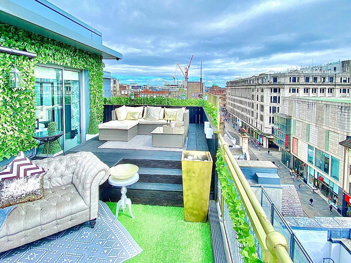 Glasgow Two Bedroom Penthouse Dış mekan fotoğraf