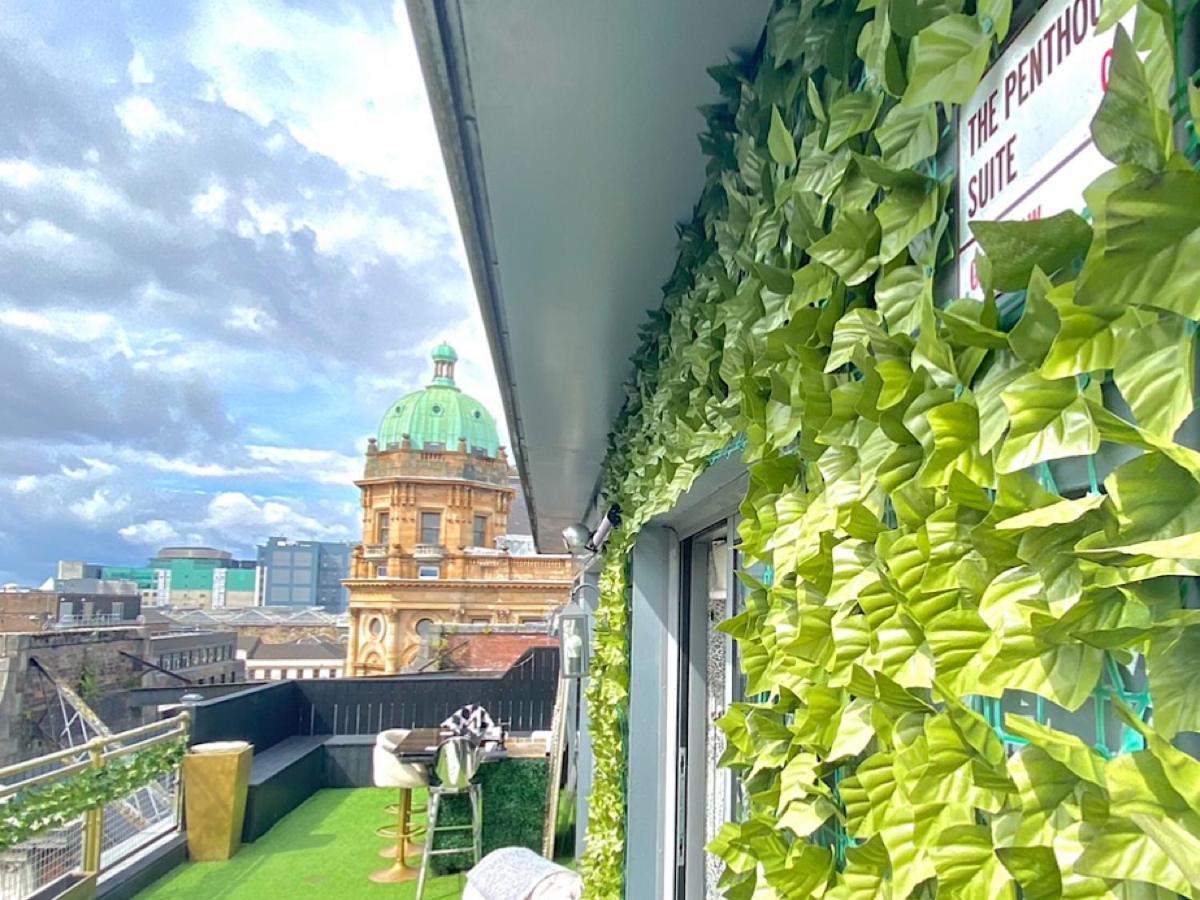 Glasgow Two Bedroom Penthouse Dış mekan fotoğraf