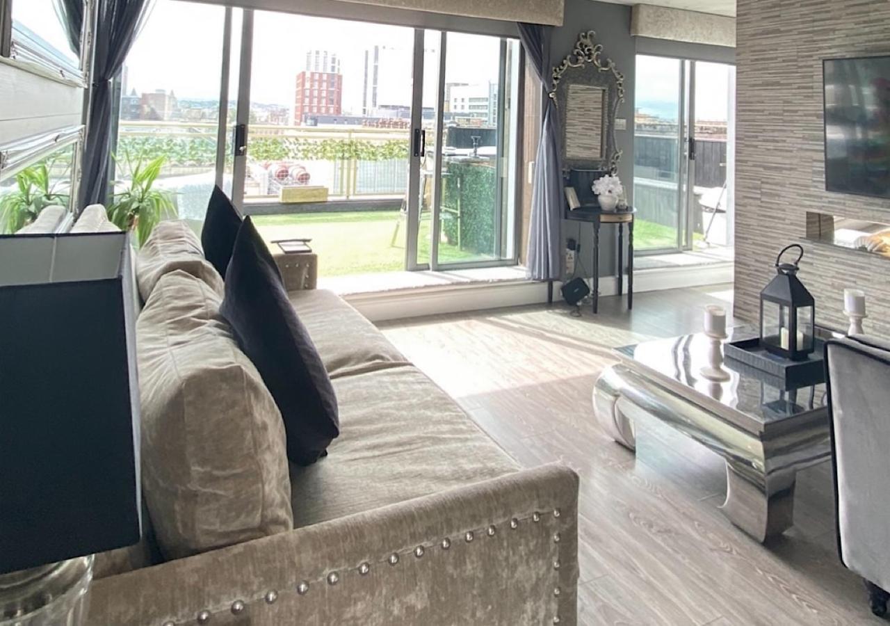 Glasgow Two Bedroom Penthouse Dış mekan fotoğraf
