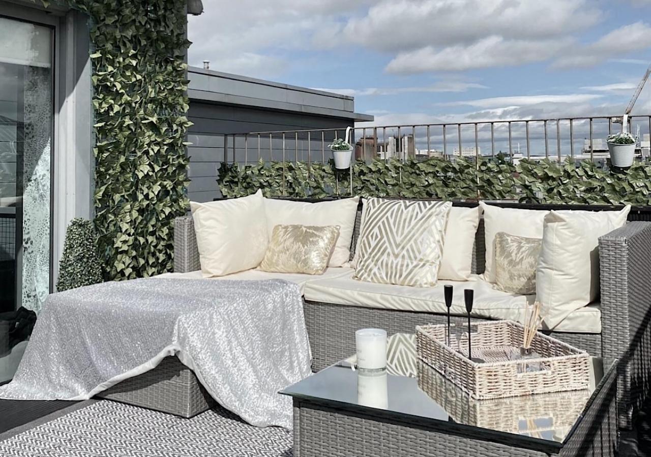 Glasgow Two Bedroom Penthouse Dış mekan fotoğraf
