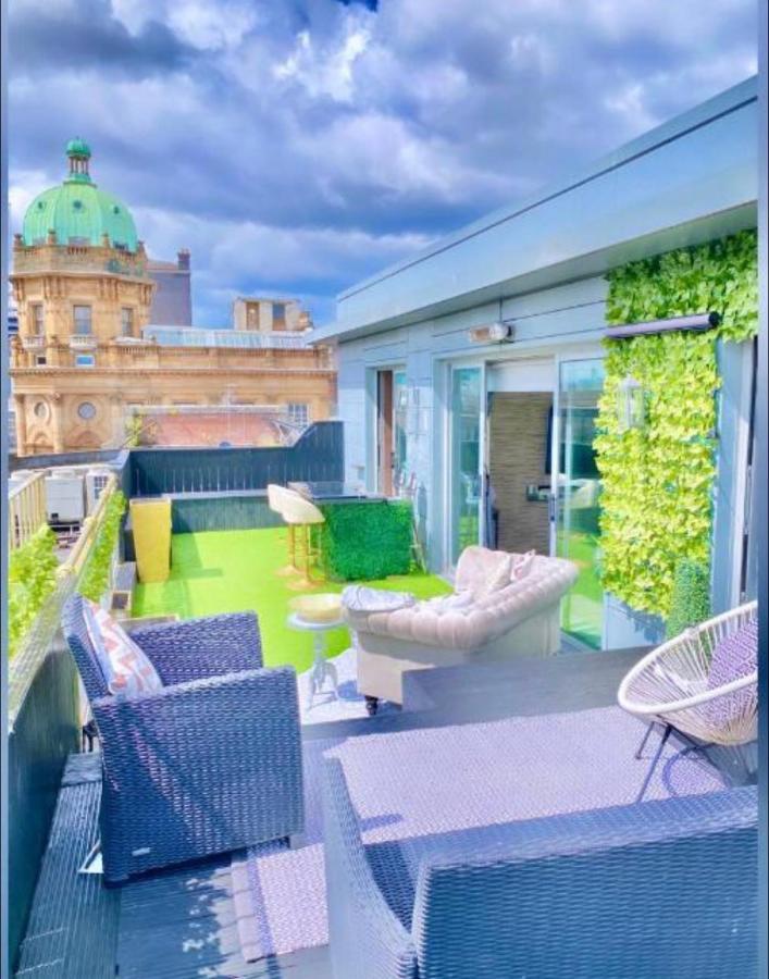 Glasgow Two Bedroom Penthouse Dış mekan fotoğraf